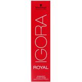 Schwarzkopf - Igora Royal - Haarverf - Matt Cendré Beige - Permanent