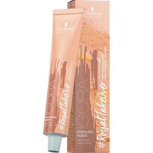 Schwarzkopf - Igora Royal - Haarverf - Matt Cendré Beige - Permanent