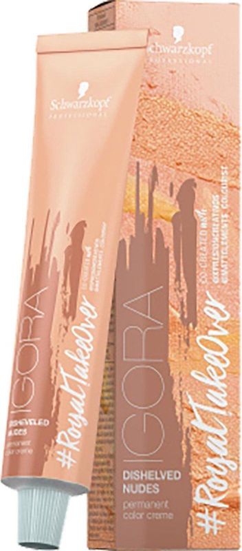 Schwarzkopf - Igora Royal - Haarverf - Matt Cendré Beige - Permanent