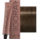 Schwarzkopf - Igora Color 10 - Haarverf - 6-0 Dark Blonde Natural - Permanent