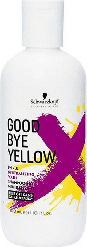 Schwarzkopf - Goodbye Yellow - Shampoo - Zilver - 250ml