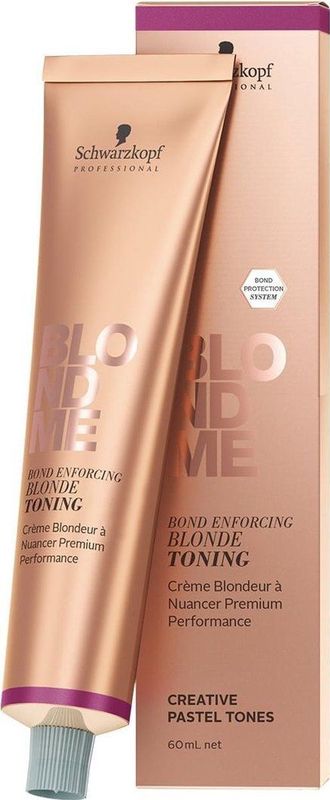 Schwarzkopf - Blond Me Pastel Toning - Haarverf - Kleurloos - 300ml