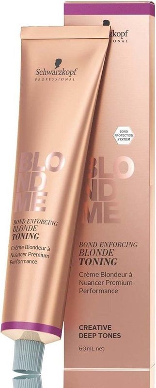 Schwarzkopf - BlondMe ColourBond - Haartoner - Bruin-Mahogany - 60 ml