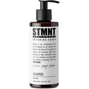 STMNT Grooming - Shampoo - Geactiveerde Houtskool - Menthol - Vrij van Sulfaten
