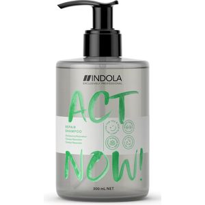 Indola - Act Now! Repair - Reinigend en Voedend Shampoo - 300 ml
