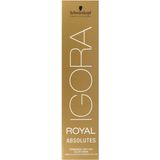 Schwarzkopf - Igora Royal Absolutes Haarverf - Extra Lichtblond Cendré Beige - Permanent
