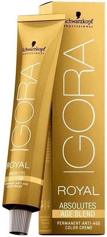 Schwarzkopf - Igora Royal Absolutes Haarverf - 7-560 Middelblond Goud Roodbruin - Permanent