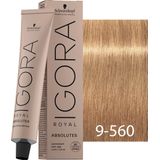 Igora Royal Absolutes Haarverf - 9-560 Extra Lichtblond Goud Roodbruin - Permanent