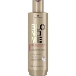 Schwarzkopf - Blond Me All Blondes Rich Conditioner - 250 ml - Voedende Conditioner