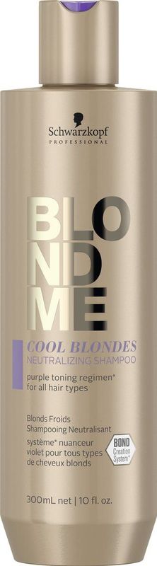 Schwarzkopf Professional BlondMe Cool Blondes Neutralizing Shampoo Vrouwen
