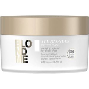 Schwarzkopf - Blond Me All Blondes Detox Mask - Haarmasker - 200ml