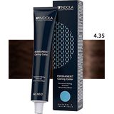 INDOLA - Xpress Color - Haarkleuring - 4.35 Mittelbraun Gold Mahagoni - 60 ml