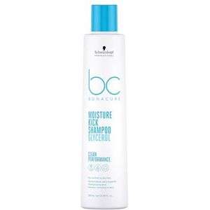 Schwarzkopf Bonacure Moisture Kick Shampoo 250ml - Normale shampoo vrouwen - Voor Alle haartypes