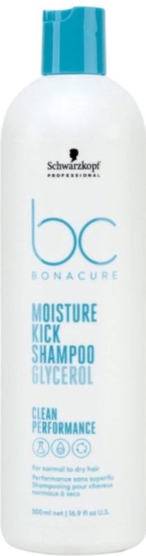 Schwarzkopf - BonaCure Clean Performance Moisture Kick Shampoo - Glycerol
