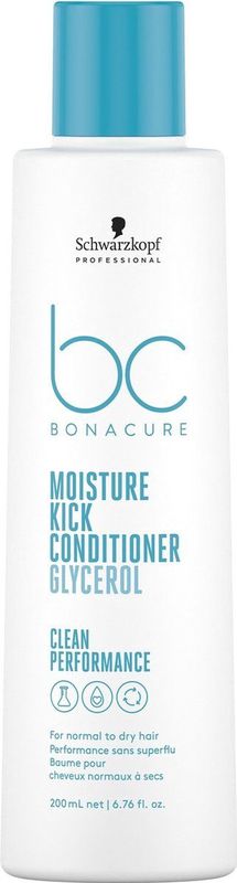 Schwarzkopf - Bonacure Moisture Kick - Conditioner - Transparant - 200ml