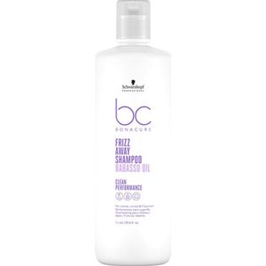 Schwarzkopf - BonaCure Clean Performance Frizz Away Shampoo - Kleurloos - 250ml