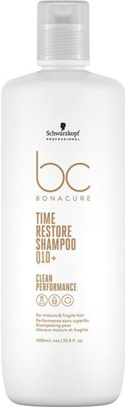Schwarzkopf - Bonacure Time Restore - Shampoo - Vegan - Q10+
