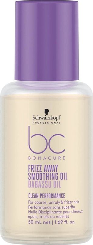 Schwarzkopf - BC Frizz Away Smoothing Oil - Haarolie - 50ml