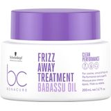 Schwarzkopf - BC Frizz Away Treatment - Haarmasker - 200ml - Vegan Formule