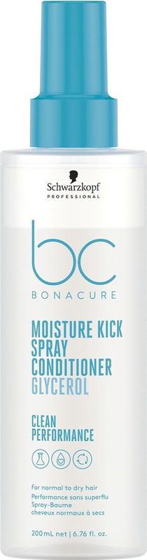 Schwarzkopf - Bonacure Moisture Kick Spray Conditioner - Hydraterend - 200 ml