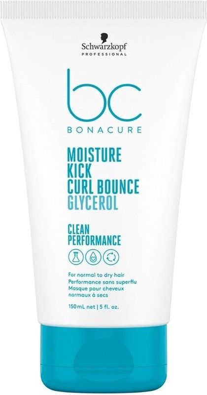 Schwarzkopf - Bonacure Moisture Kick Curl Bounce - Haarcrème - 150ml