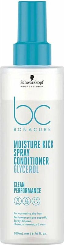 Schwarzkopf - BC Bonacure Moisture Kick Spray Conditioner - 200 ml - Glycerol
