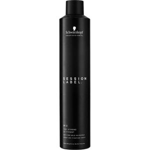 Schwarzkopf - Session Label N.3 - Haarspray - Transparant - Vegan