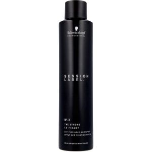 Schwarzkopf Professional - Session Label The Strong - Haarlak - 300 ml