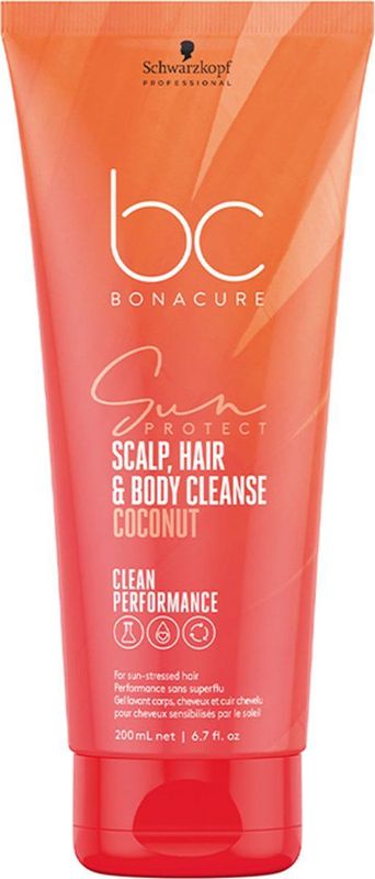 Schwarzkopf - BonaCure Clean Performance - Shampoo - Vegan - 250ml