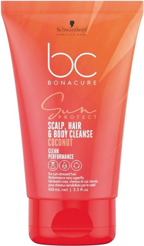 Schwarzkopf - BonaCure Clean Performance - Shampoo - 100ml - Vegan Formule