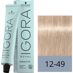 Schwarzkopf - IGORA Royal Highlifts - Permanente Haarkleuring - Beige Violeta - 60 ml
