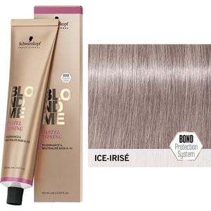 Schwarzkopf - BlondMe Toning Ice - 60ml - Haarverf - Kleurloos - Ammoniakvrij