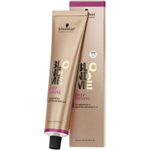 Schwarzkopf Professional - Schwarzopf BlondMe Deep Toning Nougat 60ml - New