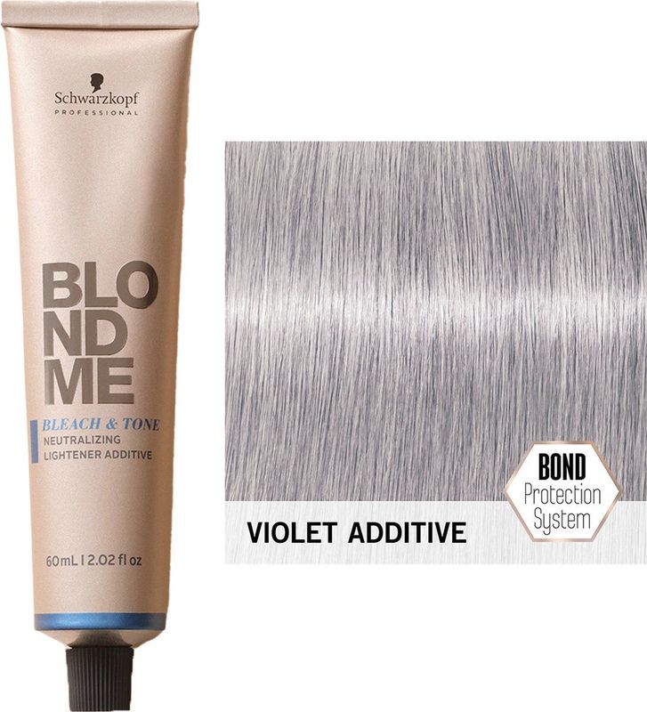 Schwarzkopf - BlondMe Bleach & Tone - Violet - 60ml - Haarkleuring