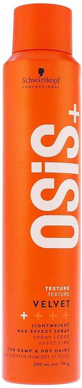 Schwarzkopf OSiS+ Velvet Wax-Effect Spray - 200ml - Vegan - Voor Alle Haartypes