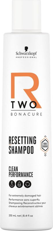 Schwarzkopf - R-TWO Resetting Shampoo - 250 ml - Voor Alle Haartypes - Veganistisch