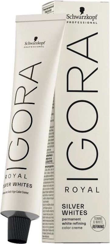 Schwarzkopf - Igora Royal Haarverf - Silverwhites - 60ml - Permanent