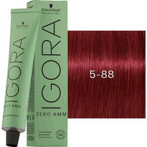 Schwarzkopf - Igora Zero AMM - Haarkleuring - 5-88 - 60ml