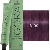 Schwarzkopf - Igora Zero Amm Color Cream - 60ml - Ammoniakvrij - Kleurresultaat