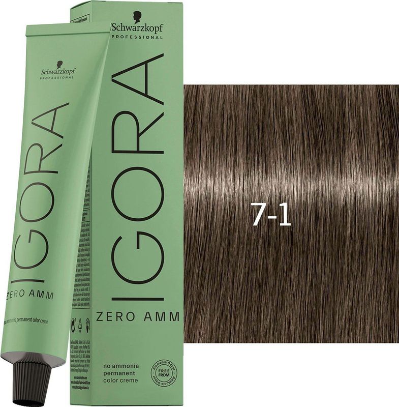 Schwarzkopf - Igora Zero Amm - Haarkleuring - 60ml - Ammoniakvrij