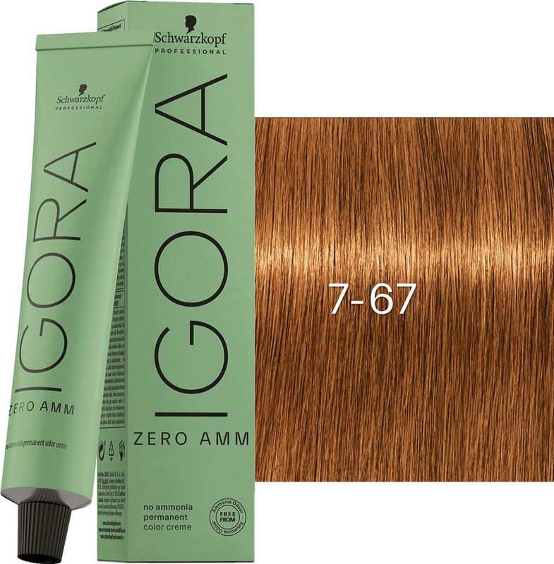 Schwarzkopf - Igora Zero Amm - Haarkleuring - 60ml - Ammoniakvrij