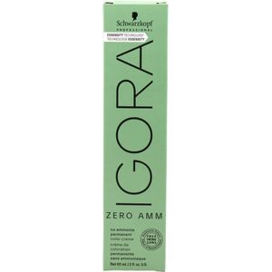 Permanente Kleur Schwarzkopf Igora Zero Amm Lichtbruin Nº 5-21 60 ml