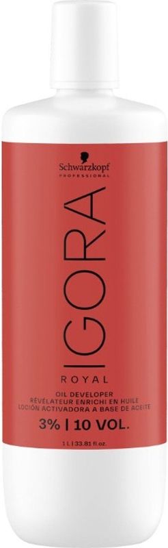 Schwarzkopf - Igora Royal - Haarverf - Olie Developer 3% - 1000 ml