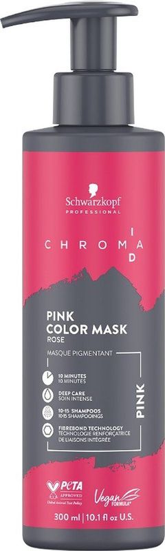 Schwarzkopf - Chroma ID Bonding Color Mask - Roze - 300ml