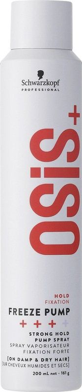 Schwarzkopf - OSiS+ Freeze Pump - Haarspray - Transparant - 300ml