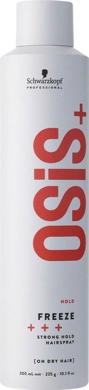 Schwarzkopf - OSiS+ Freeze Hold Haarspray - Stylingmist - Sterke Hold - UV-Filter