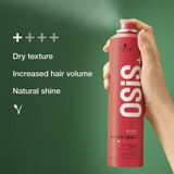 Schwarzkopf - Osis+ Texture Craft - Haarlak - 300 ml - Vegan