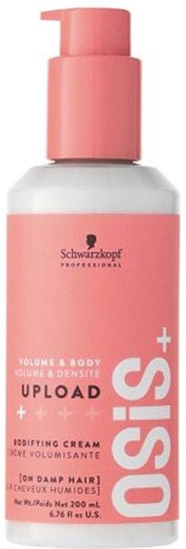 Schwarzkopf - OSiS+ Upload Bodifying Cream - 200ml - Vegan - Silicoonvrij