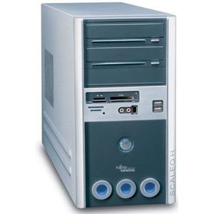 Fujitsu Scaleo Hid Desktop PC (Intel Pentium D 3,0 GHz, 1GB RAM, 250GB HDD, DVD+-RW DL, NV6600, XP Media Center)