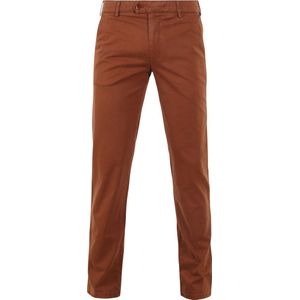 Meyer - Roma - Chino - Cognac - Katoen Polyester Elastaan